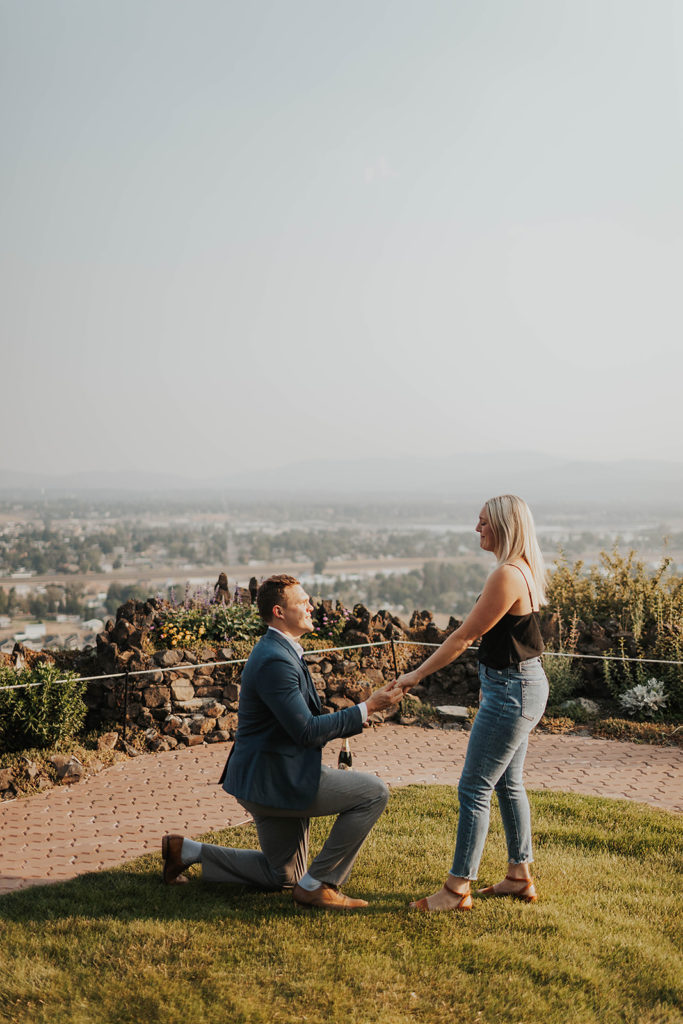 surprise proposal spokane photographer