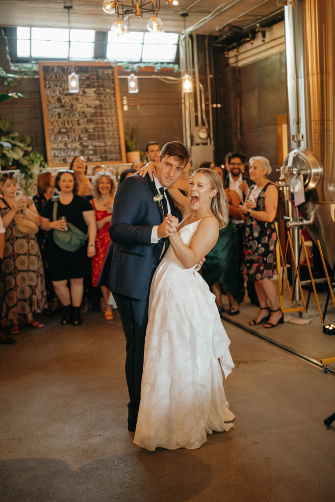 Dancing at Ravenna-Brewing-Reception-by-Jaime-Denise-Photography