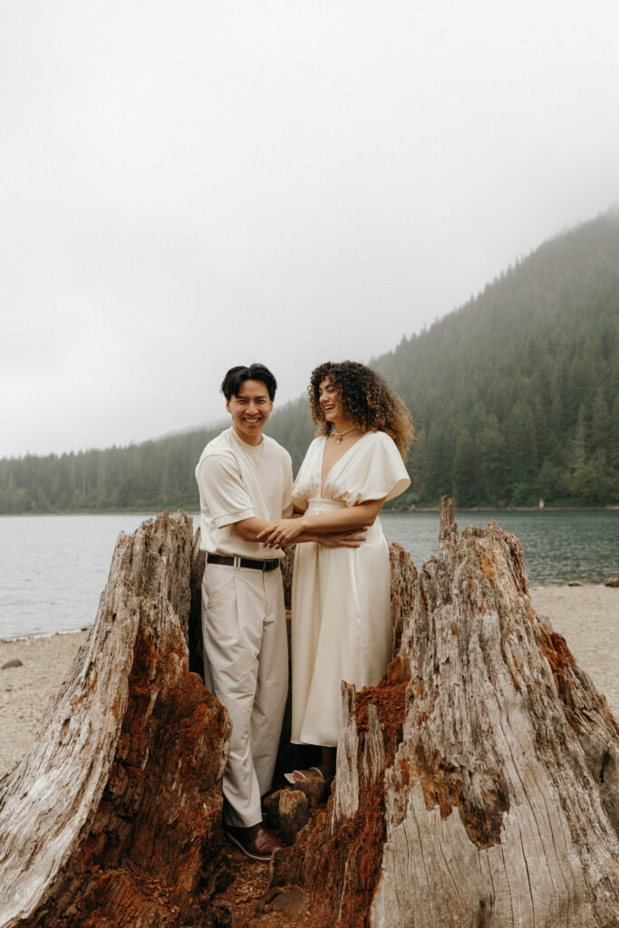 Rattlesnake Lake Engagement Session with Jaime Denise Photo
