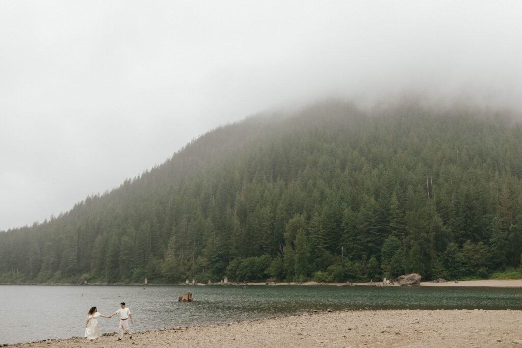 Rattlesnake Lake Engagement Session with Jaime Denise Photo
